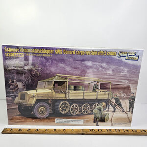 SEALED Great Wall Hobby L3512 1/35 Schwerer Wehrmachtschlepper sWS Cargo Model